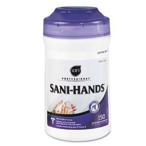 Sani Hands Ii Hand Wipes Alcohol 12/150Ct
