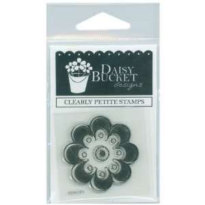   Stamp 2X2 Playful Blossom 1pc1 11/16 diameter 