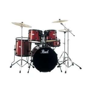  PEARL Forum Ready Set Go 5 Piece Drum Set Complete with 