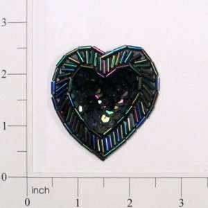  Delicate Heart Sequin Applique Arts, Crafts & Sewing