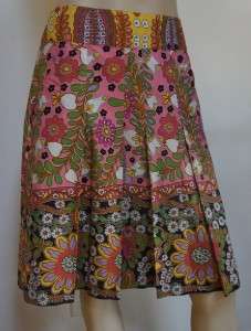 NWT $89 CAbi Beautiful ~Ashbury~ Love Floral Skirt Sz 4  