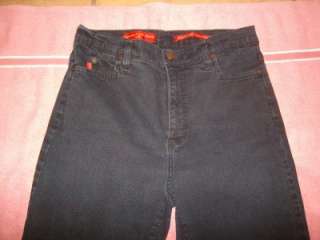   BLACK stretch DENIM NOT YOUR DAUGHTERS JEANS tummy tuck SIZE 8  