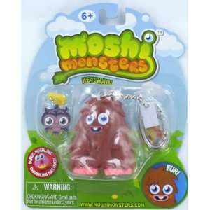  Moshi Monsters Mini Figure Keychain Furi Bonus Moshling 
