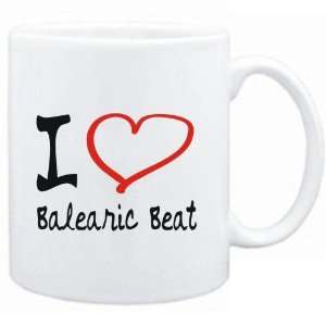    Mug White  I LOVE Balearic Beat  Music