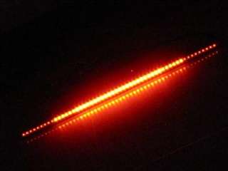 54cm 54 LED Knight Rider Red Flash Strobe Strip Light  