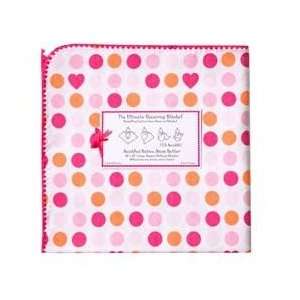   Swaddle Designs Ultimate Swaddling Blanket   Dots & Heart Baby