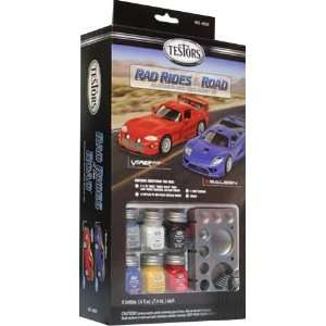  Dodge Viper GTS R & Saleen S7 Cars (2 Plastic Kits w/Paint 