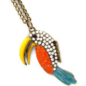  Tropical Island Parrot Bird Fashion Necklace Everything 