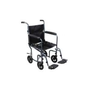 Drive Medical FW19RW BL 19 Fly Weight Transport Chair with Removable 