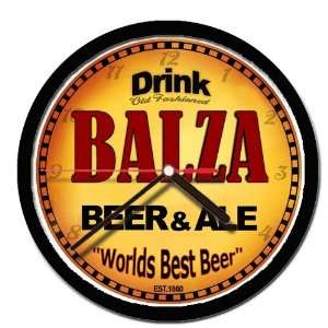  BALZA beer and ale wall clock 