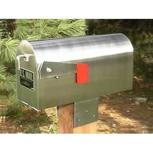  Mailboxes Veeders Straight Treated Wood Post Patio, Lawn & Garden