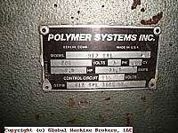 Polymer Systems Plastic Granulator 7.5hp Mint  