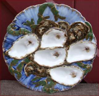 President Hayes White House Service Oyster Plate Theodore Davis 