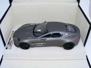 18 Tecnomodel Aston Martin One 77 Prototype Gun Metal Nurburgring 