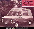 1971 Chinook Trail Wagon Chevrolet Van Camper Brochure