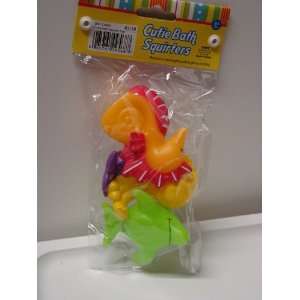  Cutie Bath Squirters (3 Sealife) Toys & Games