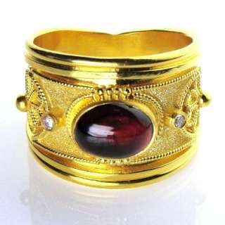 Damaskos 18k Gold Band Ring  
