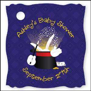  Magic Baby   20 Personalized Baby Shower Die Cut Card 