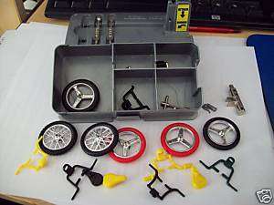 Flick Trix box set w/Tools Wheels Seat Handle Bar Pedal  