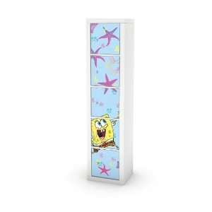   Sea stars Decal for IKEA Expedit Bookcase 5x1