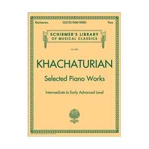   Early Advanced   Schirmer Library By Khachaturian Musical Instruments
