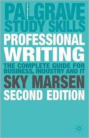 Professional Writing, (0230542980), Sky Marsen, Textbooks   Barnes 