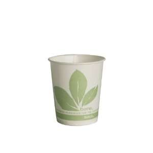  Solo R53BBBB 5 Oz. Bare Wax Compostable Cups 30/100 