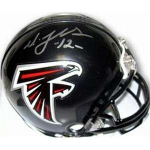 Michael Jenkins autographed Football Mini Helmet (Atlanta Falcons 