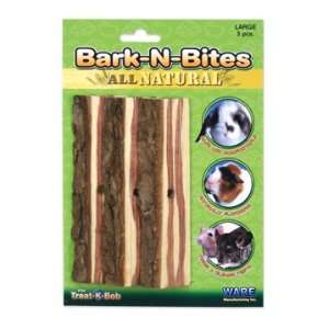  Ware Pine Wood Bark N Bites Small Pet Chew, Large, Pack of 