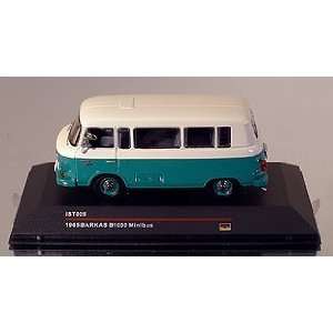  ixo 143 1965 Barkas B1000 Minibus green/light grey Toys 