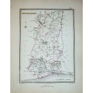   Topographical Map England New Shoreham Worthing Finden