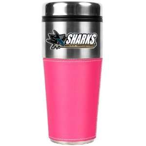  San Jose Sharks 16oz Stainless Steel Travel Tumbler with 