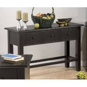    Jofran 272 4   Simplicity Sofa Table with 3 Drawers