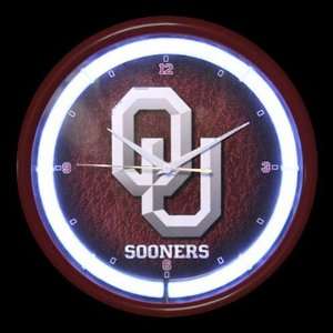 Oklahoma Sooners Plasma Wall Clock