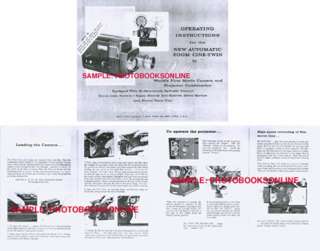 Wittnauer Zoom Cine Twin Instruction Manual  