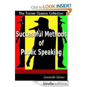   Speaking [Annotated] GRENVILLE KLEISER  Kindle Store
