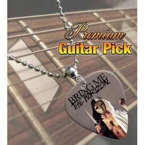  Bring Me The Horizon Hell Premium Guitar Pick Necklace 