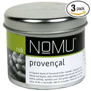 NoMU Rub, Provencal Rub, 2.5 Ounce Tin Grocery & Gourmet Food