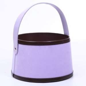  Lavender Suede Basket Case Pack 4 