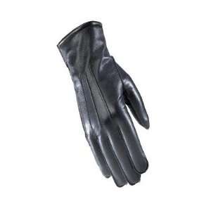  Mens Sheepskin Leather Dress Glove in Black Sports 