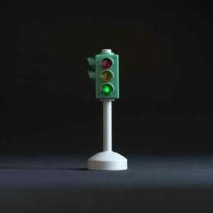  Toy Trafficlight, Green   Peel and Stick Wall Decal by 