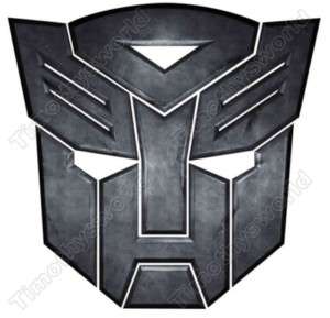 Transformers Autobot Iron on Transfer  