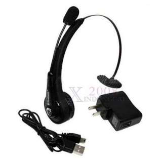 New Black over the Head Boomable Mic Bluetooth Wireless Headset  