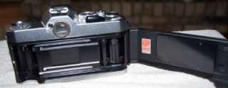 KONICA Autoreflex T3 Camera w Konica Exanon AR 50mm F1.7 Lens Filter 