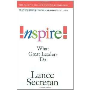 Inspire What Great Leaders Do [Hardcover] Lance Secretan Books
