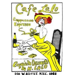  Official Cafe Lalo Poster 