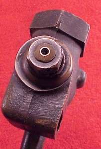 Vintage Caboose Train Whistle B & O Lever Type Bronze Red Paint V8872 