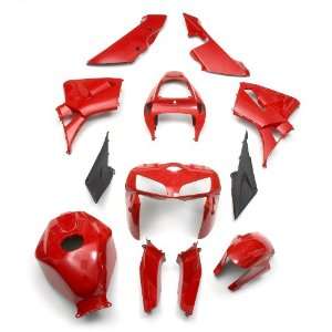    BodyDoubles Fairings for Honda CBR600RR 05 06 Red Automotive