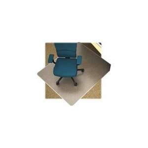  Lorell Low Pile Rectangular Chair Mat   60 x 46 Office 