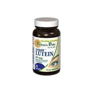  Lutigold Lutein 20 mg 20 mg 30 Softgels Health & Personal 